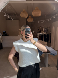 RUBY WOOL SWEATER | WHITE