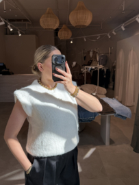 RUBY WOOL SWEATER | WHITE