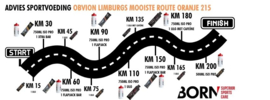 Limburgs mooiste pakket oranje 215km