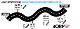 Limburgs mooiste pakket blauw 90km