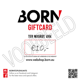 Born Cadeaubon vanaf 25,-