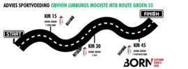Limburgs mooiste pakket groen 55km (MTB)