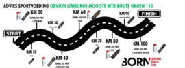 Limburgs mooiste pakket groen 110km (MTB)