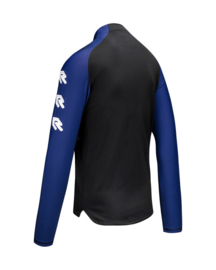 Sweater met korte rits
