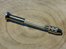 Handboor zilverkleurig