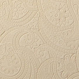 Textuurmat Eastern Paisley Embossed