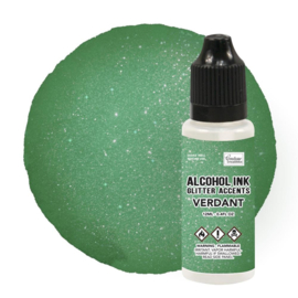 Alcohol Ink Glitter Accents Verdant 12ml