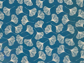 Silkscreen patroon 37 ginkgo