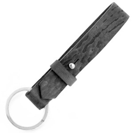 Lederen sleutelhanger Night Sky Black