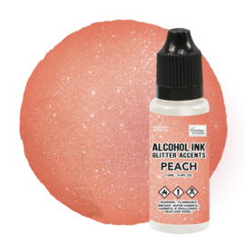 Alcohol Ink Glitter Accents Peach 12ml