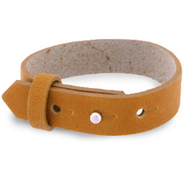 Lederen armband Copper Brown