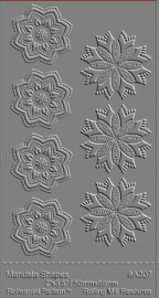Textuurpapier Mandala Shapes