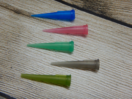 Spuitmondjes per stuk - diverse diktes