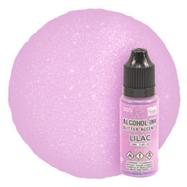 Alcohol Ink Glitter Accents Lilac 12ml