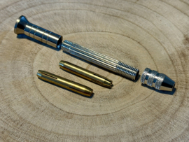 Handboor zilverkleurig