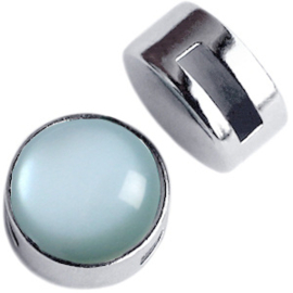 Slider rond zilver