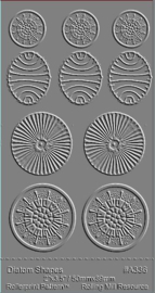 Textuurpapier Diatom Shapes