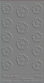 Textuurpapier Pansie Shapes