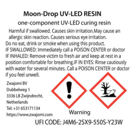 UV-LED Resin Moondrop 100 gr