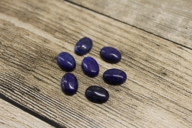 Cabochon ovaal 10x14mm lapis lazuli (1 stuk)