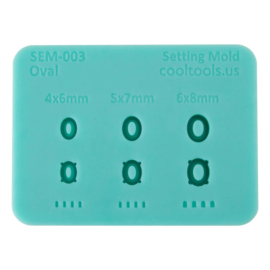 Setting Mold ovaal