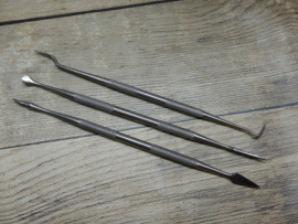 Set modeleerspatels (3-delig)