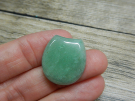 Cabochon 20x22mm aventurine (1 stuk)