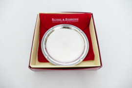 Robbe & Berking - A pair of Silver plated Coasters - Alt Faden
