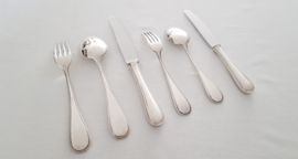 Auerhahn - Silver plated cutlery canteen- 8-pax./ 61-piece with Pearl motif