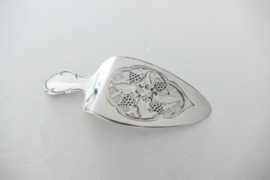 Gero, Georg Nilsson - Silver Plated Cake Server - Stylized Flower - no. 873 - the Netherlands, 1930-1950