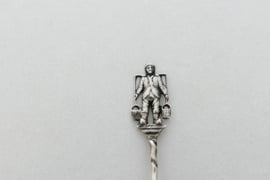Dutch silver memorial spoon - .835 silver - G. la Court & D. Offenberg - Netherlands, Haarlem 1946 - 1949