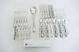 Orfevrerie Ercuis - Silver Plated Cutlery Set - N. 29 Louis XV - 31-piece/6-pax. - mint condition