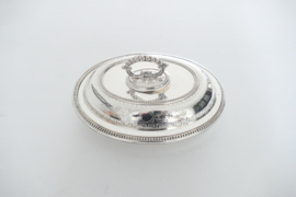 Martin Hall & Co. -Silver Plated Lidded Dish - England, 1900-1936