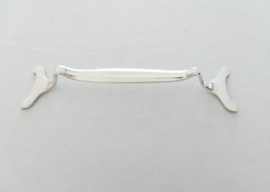 12 silver plated Art Deco knife rests - Wellner Silver - the Netherlands, 1930's