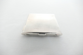 Sterling silver powder box - .925 silver - Birmingham, U.K. - 1946