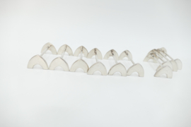 Set van 10 Gero Messenleggers - model 618 Puntfilet