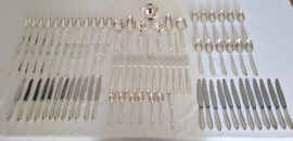 Silver Plated Cutlery Canteen / 88-pieces - 12 persons - Sola 90