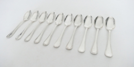 Christofle - Malmaison - 10 silver plated Dinner spoons