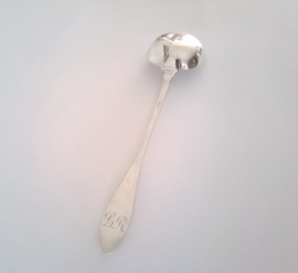 An antique Belgian silver Ladle - Louis François Dethier, Mons - Belgium, c. 1825