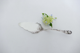 A Silver Cake Server - "Hildesheimer Rose" - c. 1950