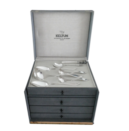 Silver Plated Cutlery Canteen - 81-piece/12-pax. - Keltum, Gerritsen & van Kempen - the Netherlands, 1940