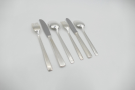 Silver Plated Cutlery Canteen - 40-piece/6-pax. - Nieuwpoort - the Netherlands, 1960's