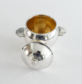 Silver Plated Art Deco Coffee- and Tea set - France - 1920-1940