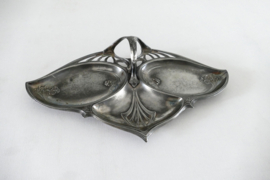 WMF (Württembergische Metallwarenfabrik} - Art Nouveau Silver Plated Serving Dish - Germany, c. 1906