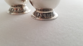 Christofle - A set of silverplated Salt & Pepper shakers - Malmaison