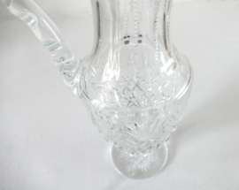 Cristal St. Louis - Crystal Ewer - Florence collection - 1960's
