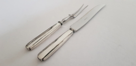 Gero, Georg Nilsson - Silver Plated Carving Set - N.56 "Nordique" - the Netherlands, 1939-1958