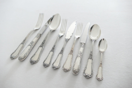 Bruno Wiskemann - Regènce - Silver Plated Cutlery Canteen - 96-piece/12-pax. - Belgium, 1950-1984