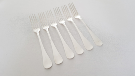 Christofle - Antique silver-plated cutlery set - Baguette pattern (Fidelio) - 26-piece/6 pax - France, period 1860-1884
