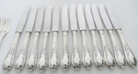 Silver Plated Cutlery Canteen - 84-piece/12-pax. - Louis XV/Rococo-style